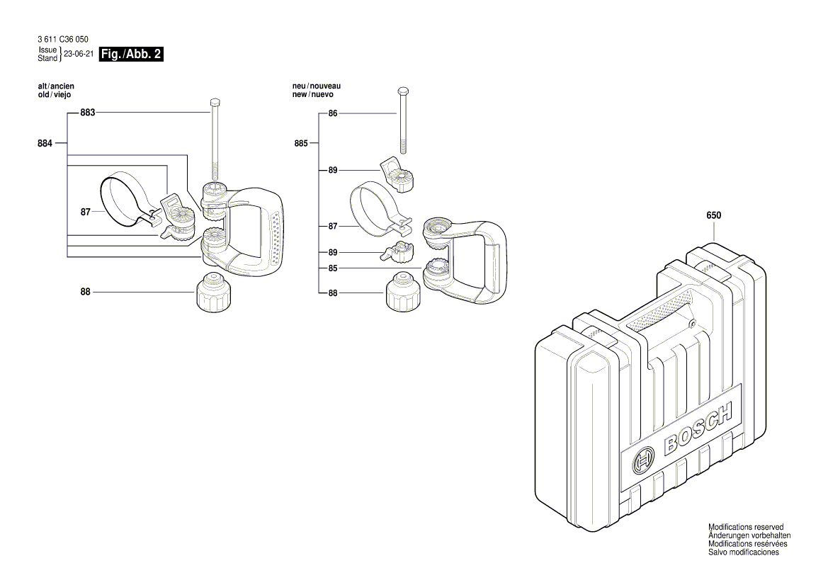 New Genuine Bosch 1614011122 Armature