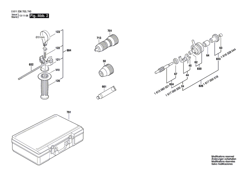 New Genuine Bosch 1614220119 Field