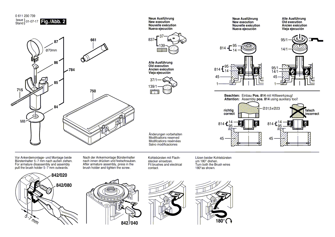 New Genuine Bosch 1614220131 Field