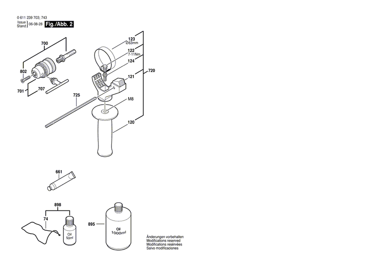 New Genuine Bosch 1614220155 Field