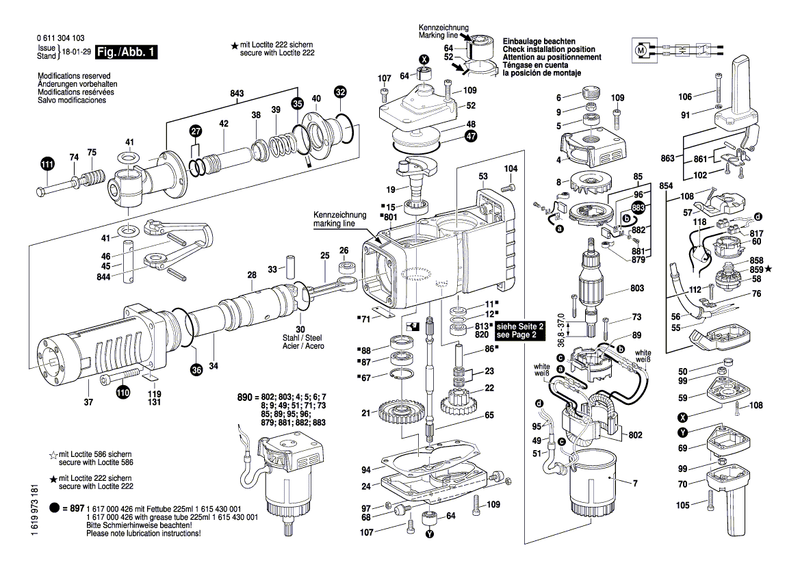New Genuine Bosch 1614220168 Field