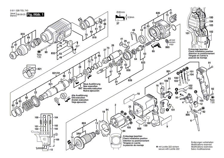 New Genuine Bosch 1614220171 Field