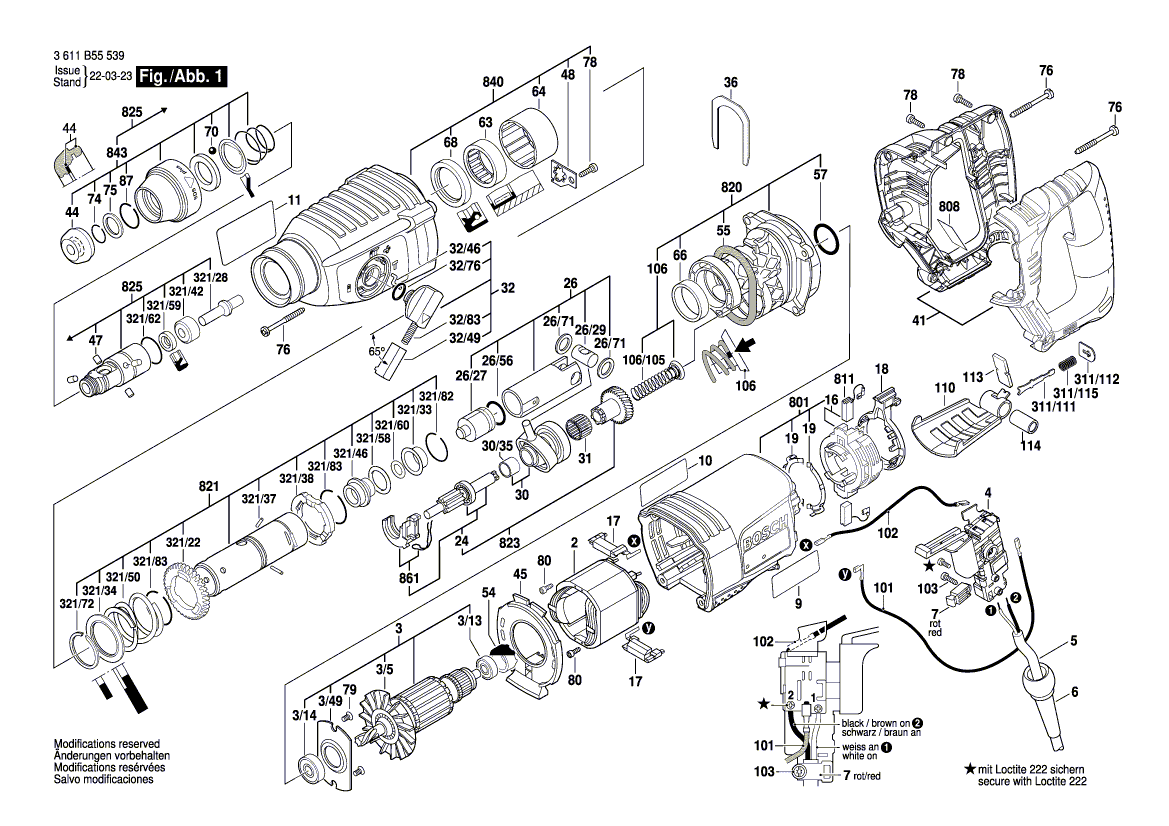 New Genuine Bosch 1614220177 Field