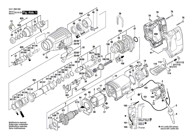 New Genuine Bosch 1614220177 Field