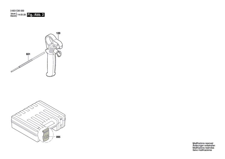 New Genuine Bosch 1614220193 Field