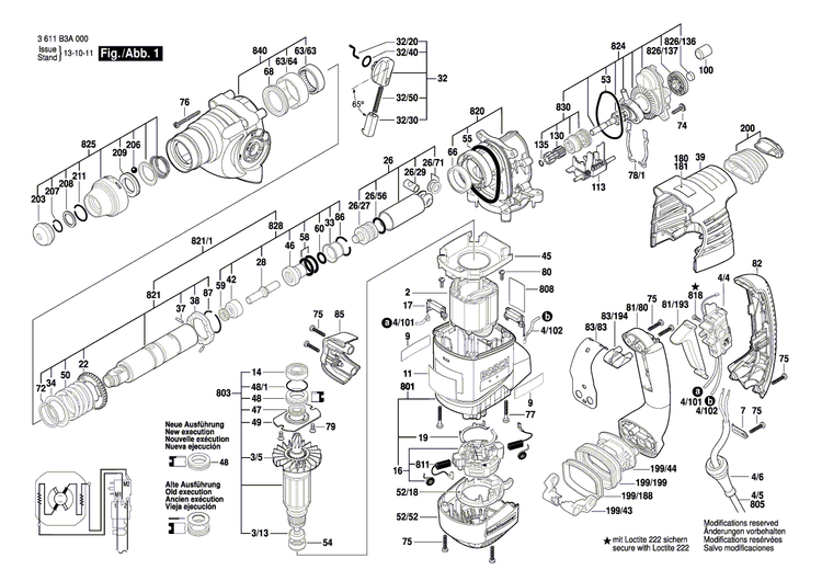 New Genuine Bosch 1614220204 Field