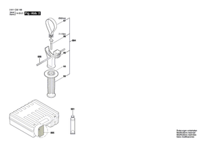 New Genuine Bosch 1614412055 Connecting Cable