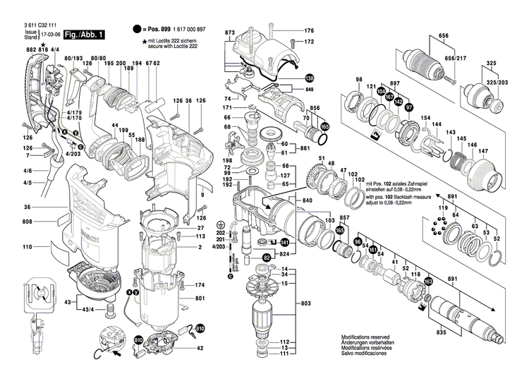 New Genuine Bosch 1614414018 Earth Conductor