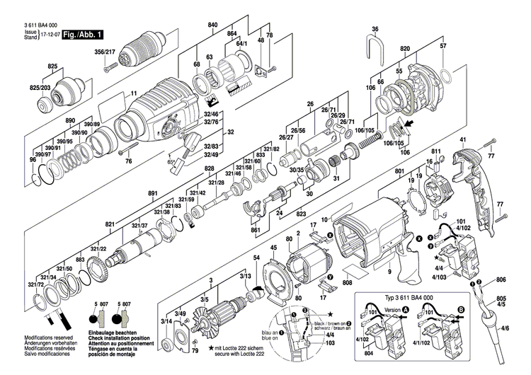New Genuine Bosch 1614449021 Connecting Cable