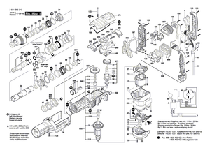 New Genuine Bosch 1614460101 Power supply cord