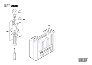 New Genuine Bosch 1614461035 Power supply cord
