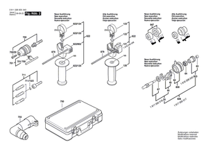 New Genuine Bosch 1614465008 Suppression Filter