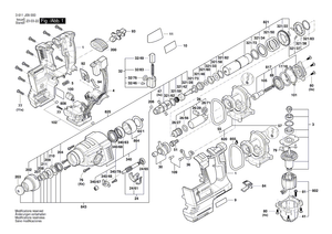 New Genuine Bosch 1614601012 Retaining ring