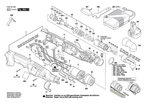New Genuine Bosch 1614601016 Retaining ring