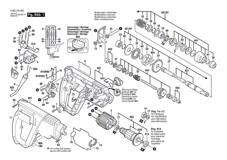 New Genuine Bosch 1614682004 Contact Spring