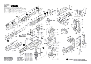 New Genuine Bosch 1615102164 Rear Housing Section