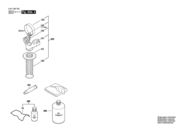 New Genuine Bosch 1615104044 Housing Section