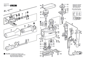 New Genuine Bosch 1615106016 Motor Housing