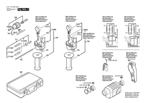 New Genuine Bosch 1615108045 Parts Set