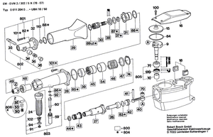 New Genuine Bosch 1615133025 Handle