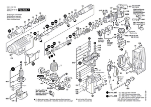 New Genuine Bosch 1615190026 Covering hood