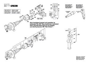 New Genuine Bosch 1615190044 Fan Housing