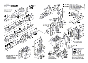 New Genuine Bosch 1615190057 Covering hood