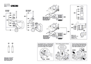 New Genuine Bosch 1615190070 Covering hood