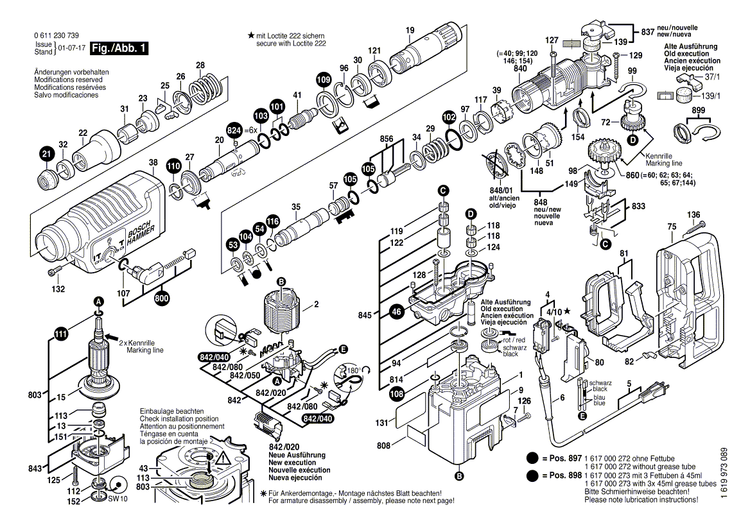New Genuine Bosch 1615190074 Covering hood