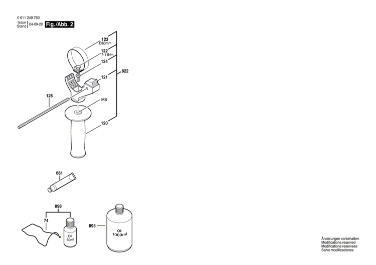New Genuine Bosch 1615190087 Plain bearing