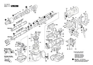 New Genuine Bosch 1615190159 Covering hood