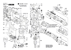 New Genuine Bosch 1615190162 Impact Mechanism Housing