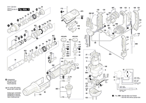 New Genuine Bosch 1615190177 Covering hood