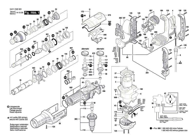 New Genuine Bosch 1615190180 Diaphragm