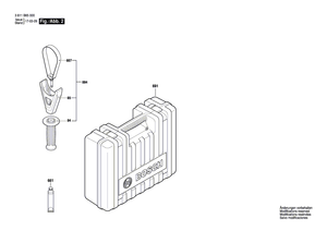 New Genuine Bosch 1615190182 Guide Piece