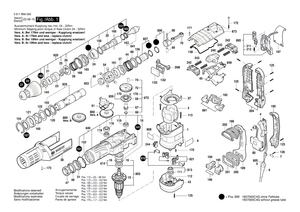 New Genuine Bosch 1615190186 Covering hood