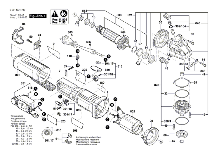 New Genuine Bosch 1615430017 Grease Tube