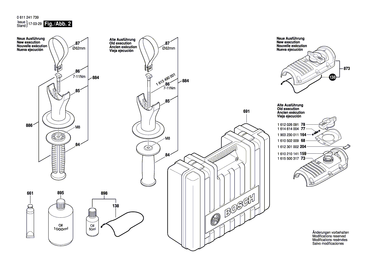 New Genuine Bosch 1615500315 Bearing Pedestal