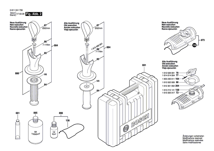 New Genuine Bosch 1615500315 Bearing Pedestal