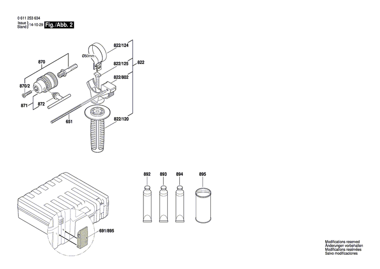 New Genuine Bosch 1615500344 Housing Cover