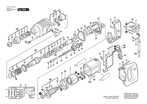 New Genuine Bosch 1615806077 Gear Housing