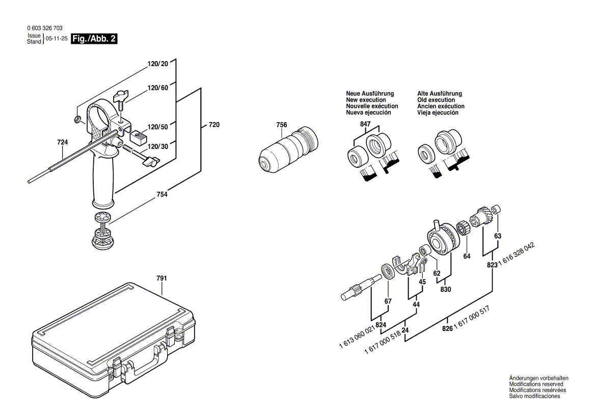 New Genuine Bosch 1615806131 Gear Housing