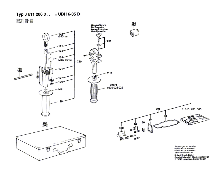 New Genuine Bosch 1615819002 Bearing Pedestal