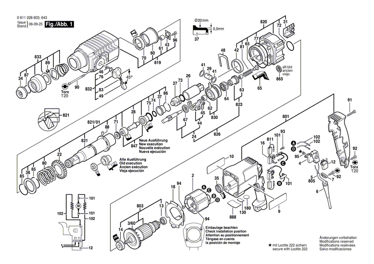 New Genuine Bosch 1615820092 Switching Element