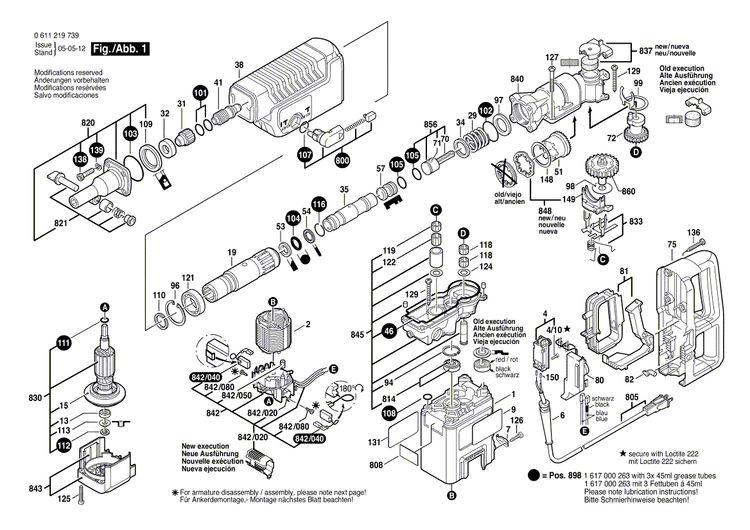 New Genuine Bosch 1616337003 Eccentric Cog Wheel