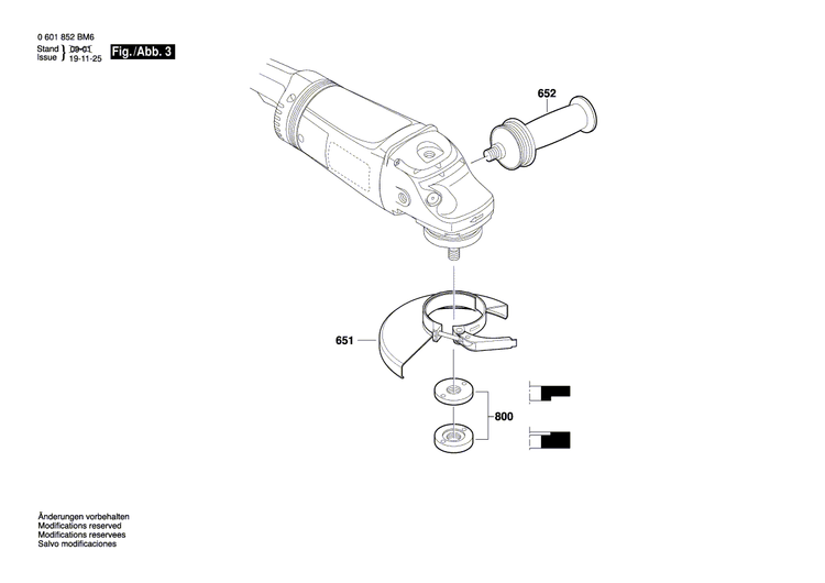 New Genuine Bosch 1616B10316 Motor Housing