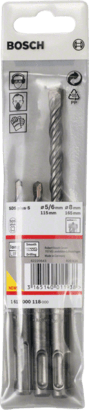 New Genuine Bosch 1617000118 SDS plus-5 Drill Bit Pack, 3-piece For rotary