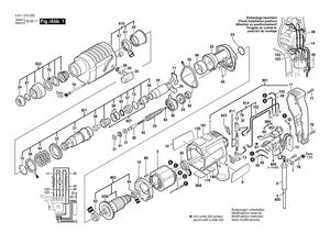 New Genuine Bosch 1617000136 Parts Set