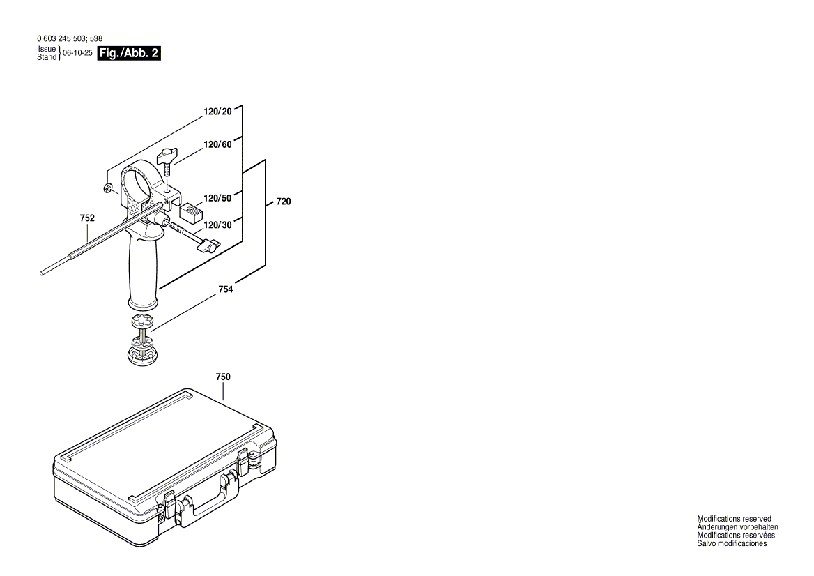 New Genuine Bosch 1617000215 Parts Set