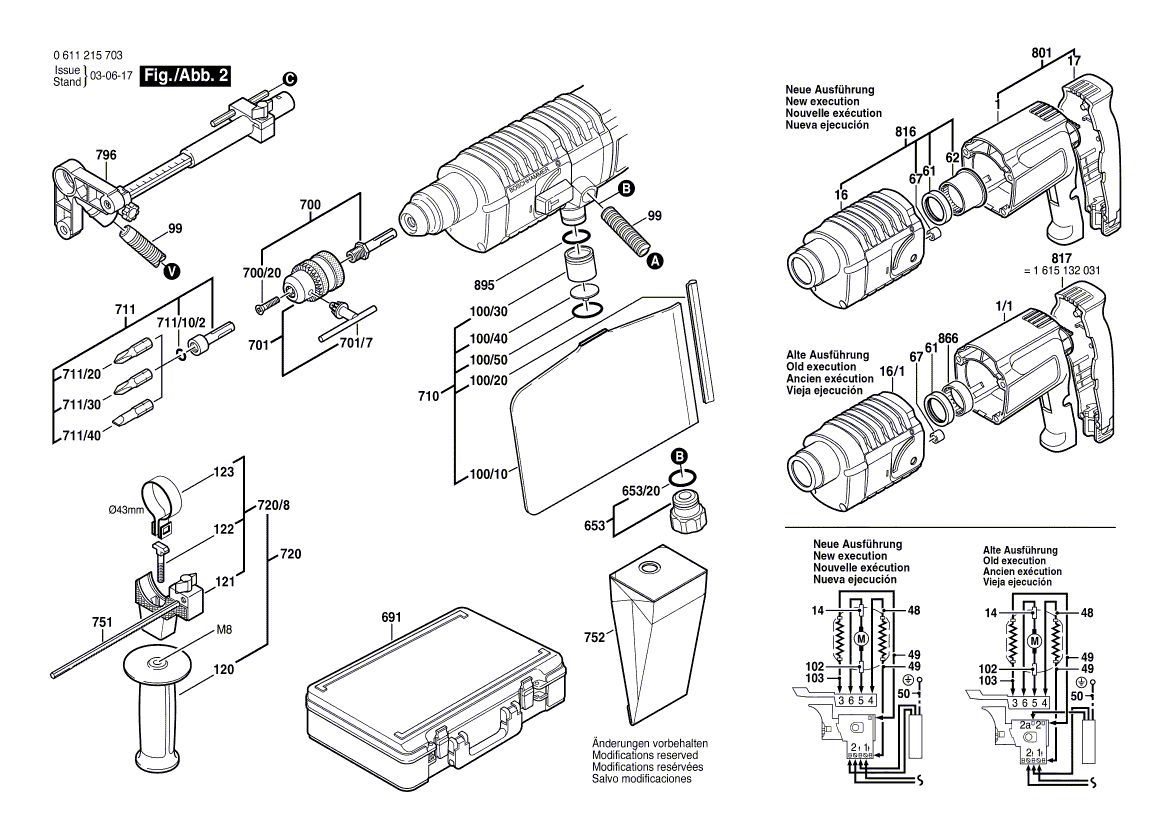 New Genuine Bosch 1617000338 Striker